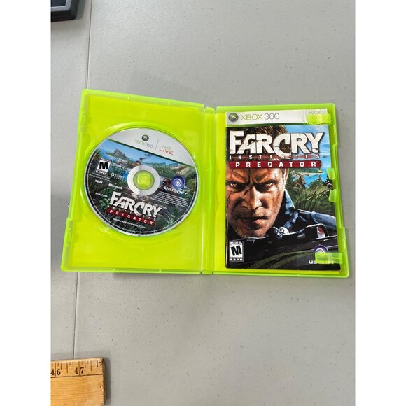 Far Cry Instincts Predator Xbox 360 Game Case Disc Mature 17+ Ubisoft Tested - Picture 3 of 6